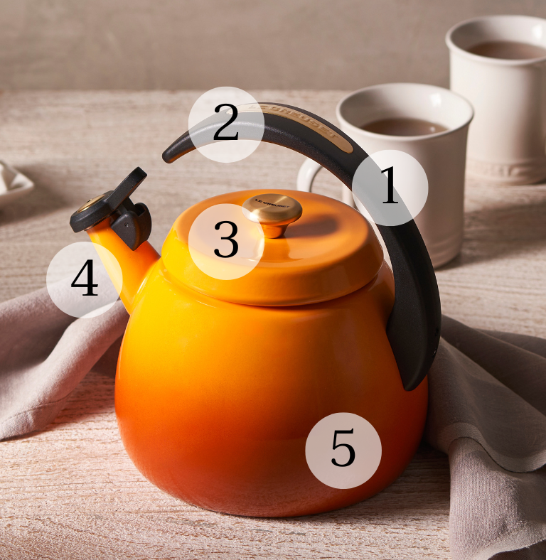 Le Creuset Cloche Kettle in Flame